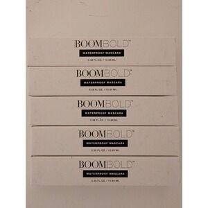 MEGA DEAL! BoomBold Waterproof Mascara 0.38 fl oz NEW Pack of 5
